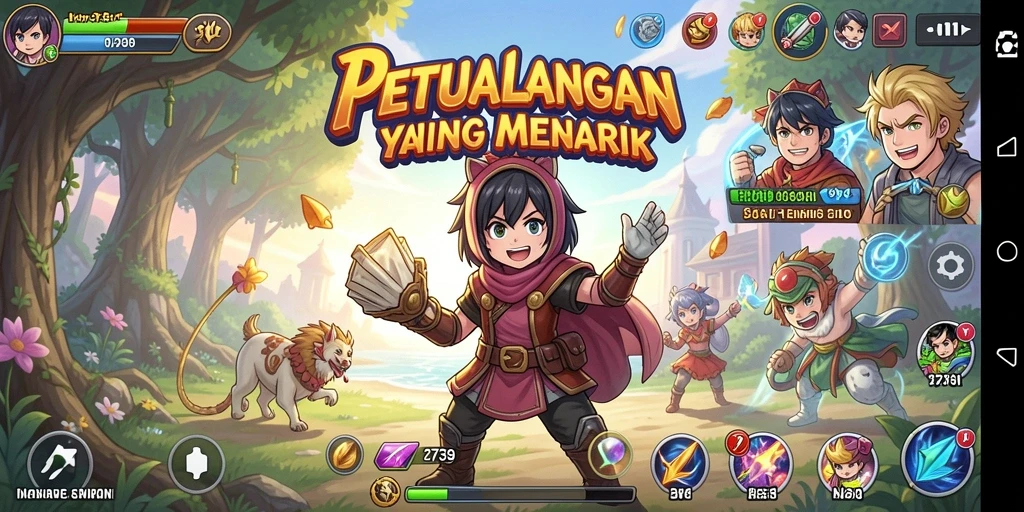 Tampilan gameplay 2739 yang menakjubkan dan penuh aksi.