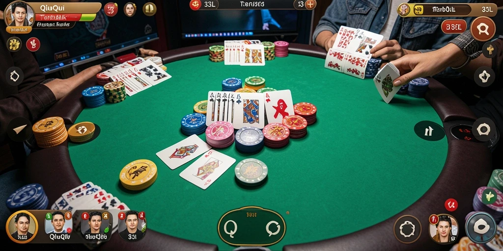 Screenshot gameplay QiuQiu dari 33L yang menarik.