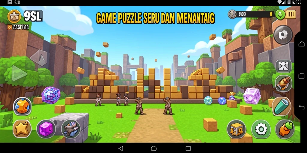 Tampilan gameplay 9SL yang menawan dan penuh tantangan.