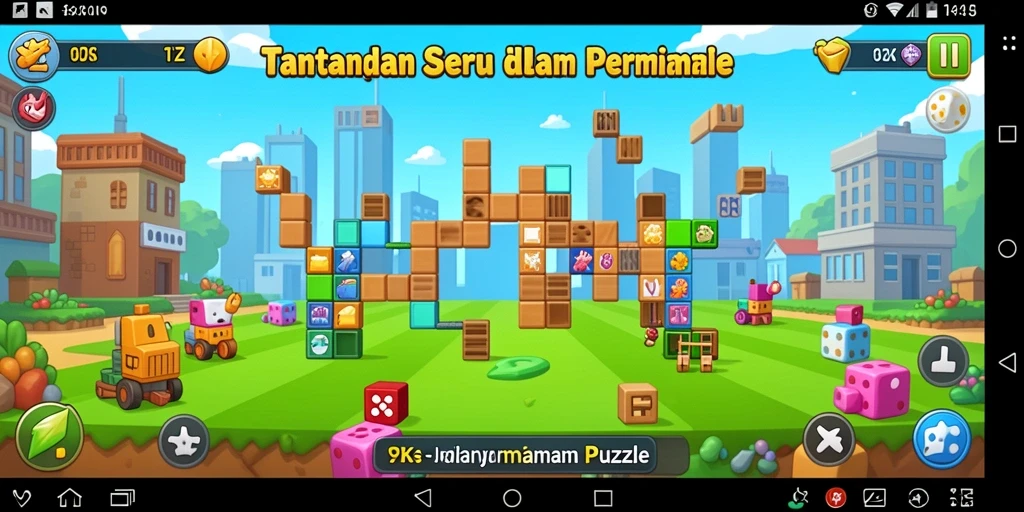 Tampilan gameplay 9ZK yang menantang dan seru.
