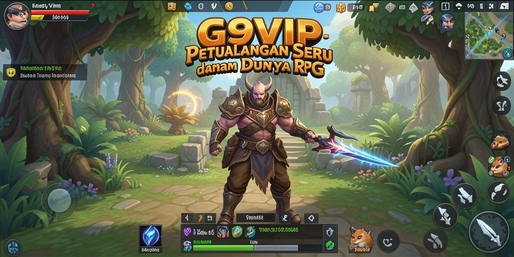 Tampilkan gameplay menarik G9VIP dengan pertarungan epik.