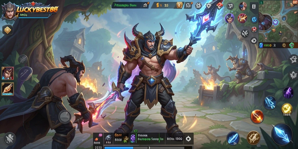 Gameplay LUCKYBEST88 yang mendebarkan dan penuh aksi.