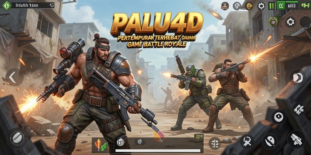 Gameplay menegangkan dalam pertempuran Battle Royale