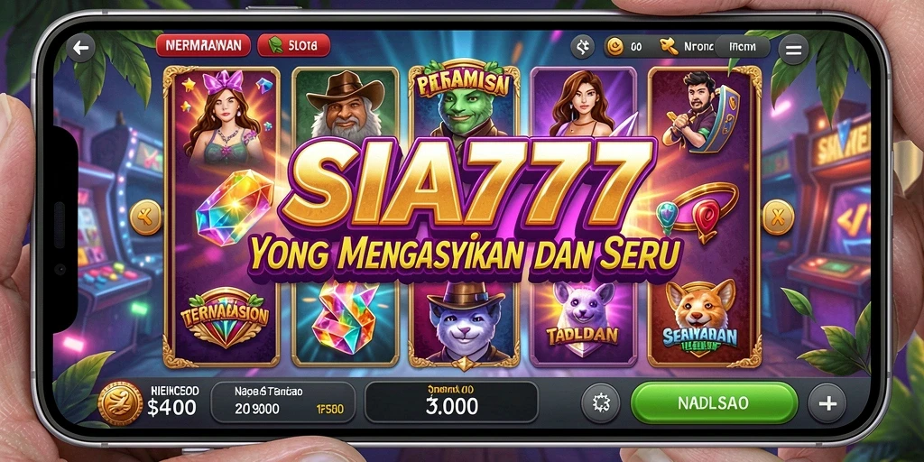 Tampilan gameplay seru dan menarik dari SIA777.