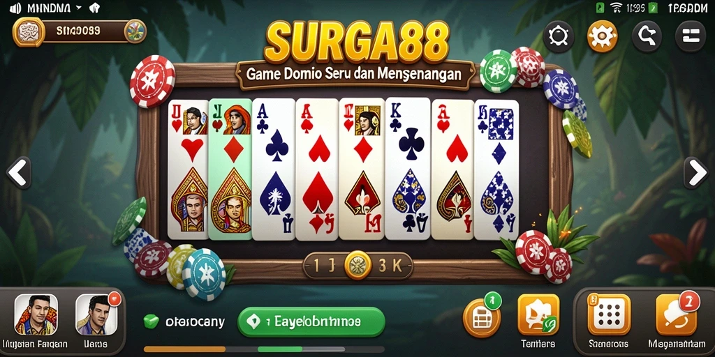 Tampilan gameplay dari SURGA88 yang menegangkan dan interaktif.