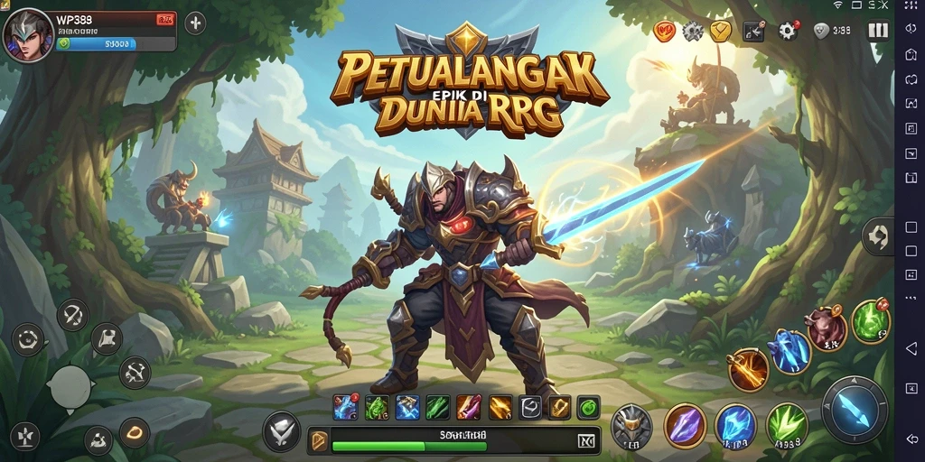 Tampilan gameplay WP888 yang menakjubkan dan penuh aksi.